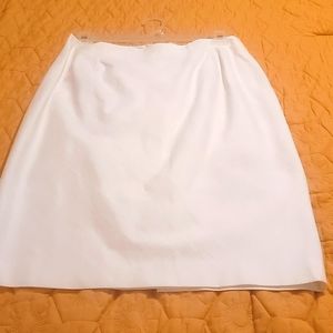 White skirt